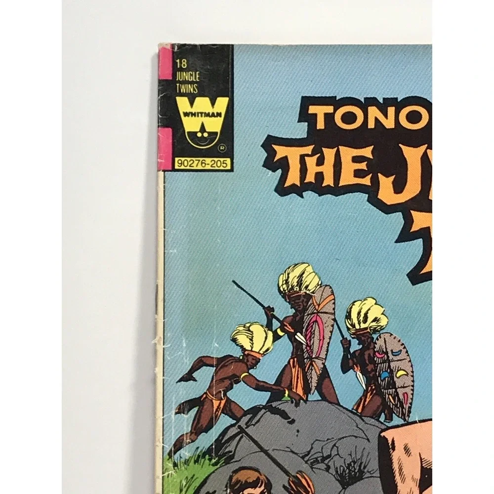 Whitman 18 Tono and Kono The Jungle Twins 1972 Royal Warriors (k-6-2)